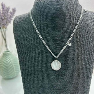 Silver Stone κολιέ