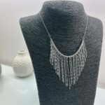 Silver Glam κολιέ