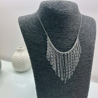 Silver Glam κολιέ
