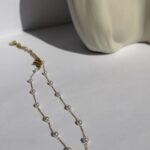 Zara mini αλυσίδα ποδιού χρυσό